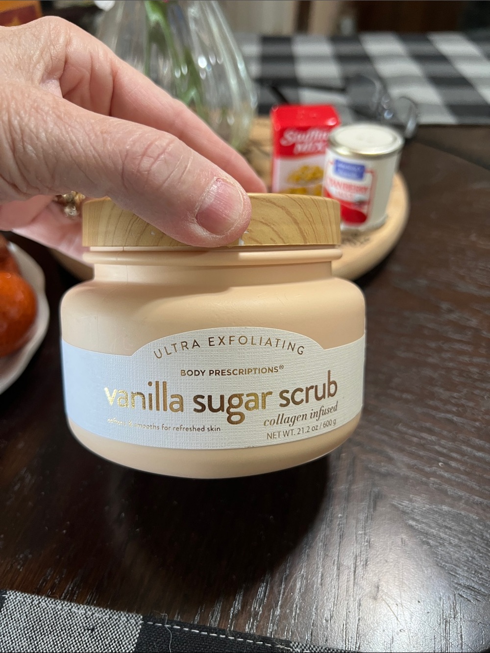 New Vanilla Sugar Scrub - Cream Exfoliating Body Scrub